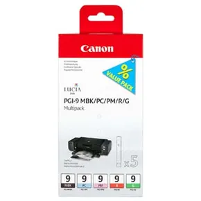 Canon Original Ink PGI9, MBK/PC/PM/R/G, 1033B013, Canon iP9500